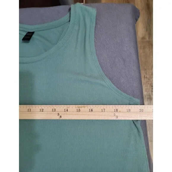 32 Degrees Cool Women's XL Soft Rib Tank Swing Dress Sleeveless - Picture 4 of 7